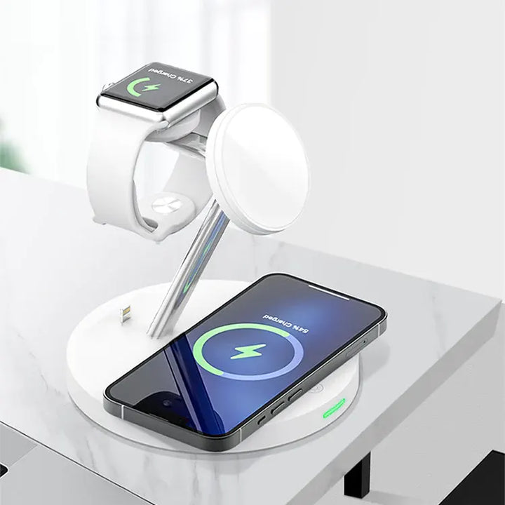 Recci 5 In 1 Wireless Charger Stand 15W - iCase Stores