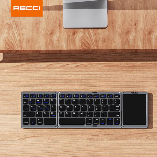 Recci Triple Folding Touch Bluetooth Keyboard - iCase Stores