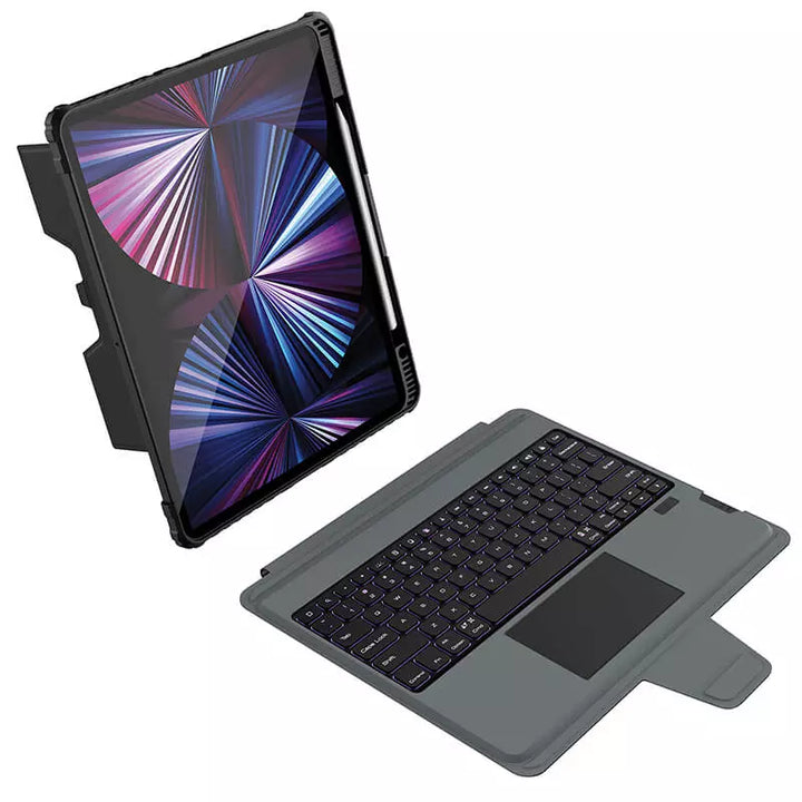 Nillkin Bumper Combo Backlit Keyboard Case for Apple iPad 10.2 2019 / 2020 / 2021 - iCase Stores