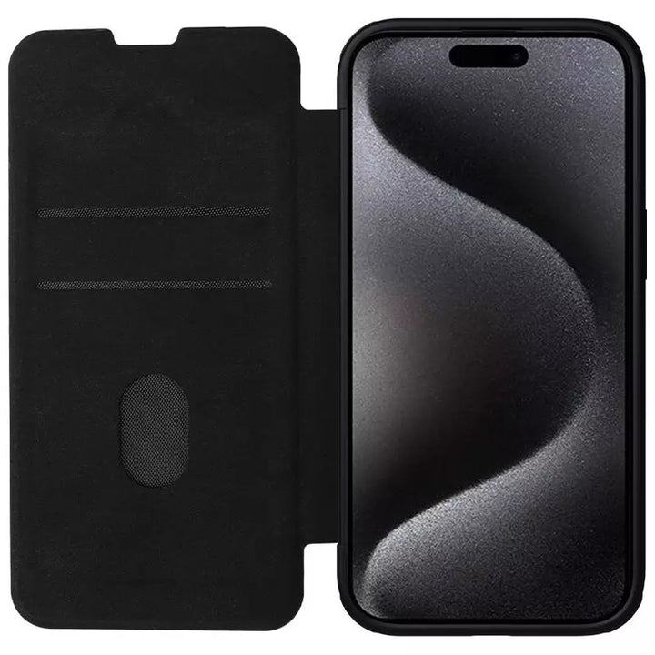 Nillkin Qin Pro Plain Leather & Cloth Case - iCase Stores