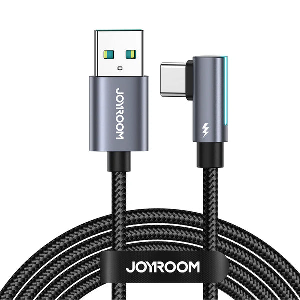 Joyroom Right Angle Fast Charging Data Cable 1.2m / 3A - iCase Stores