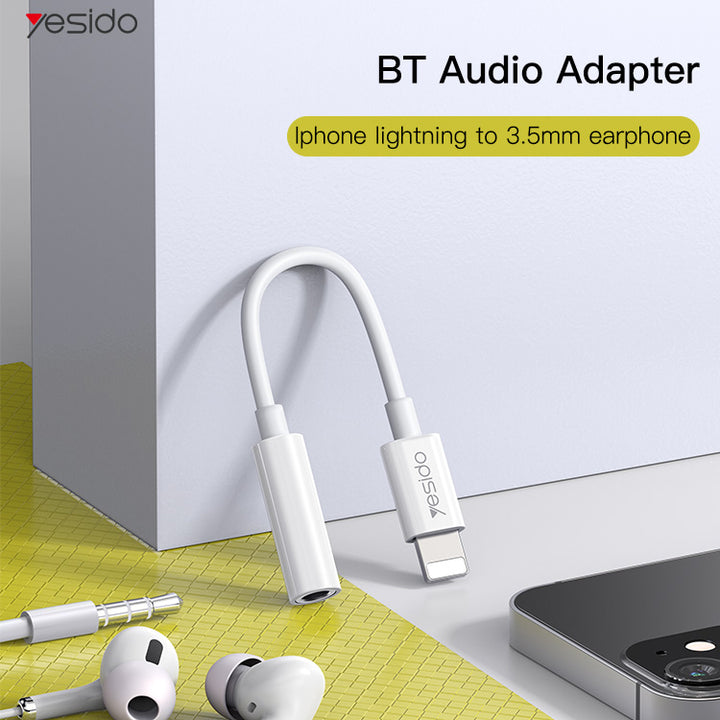 Yesido Adapter Lightning to Headphone Jack - iCase Stores