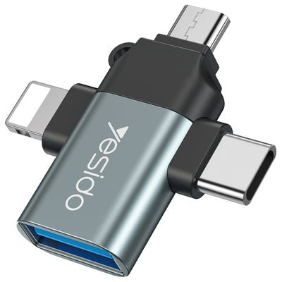 Yesido 3 In 1 OTG USB 2.0 Super Fast Data Transmission - iCase Stores