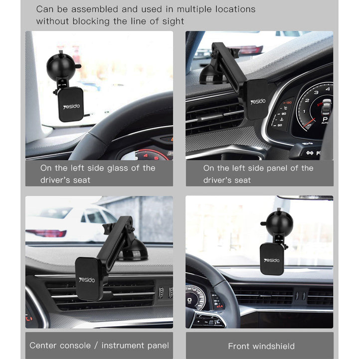 Yesido Telescopic Magnetic Car Holder - iCase Stores