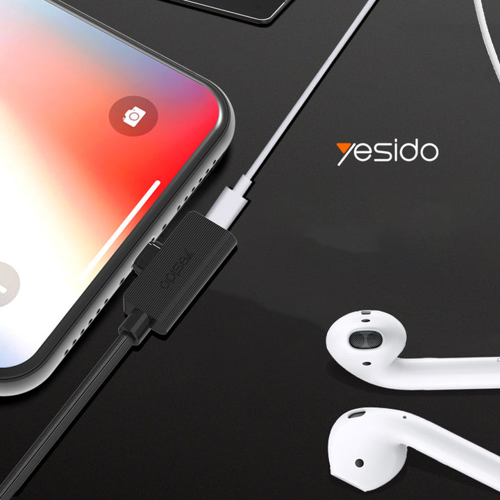 Yesido USB Charger & Audio Adapter - iCase Stores