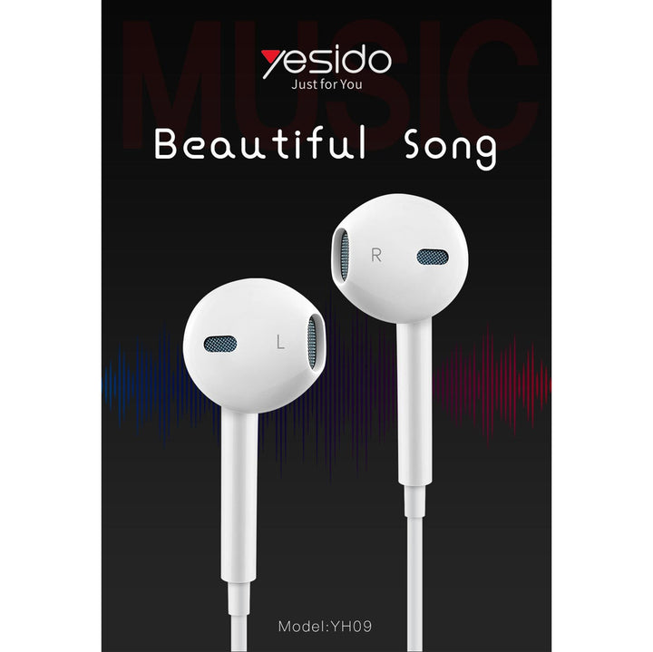 Yesido Noise Cancelling Earphones With Microphone - iCase Stores