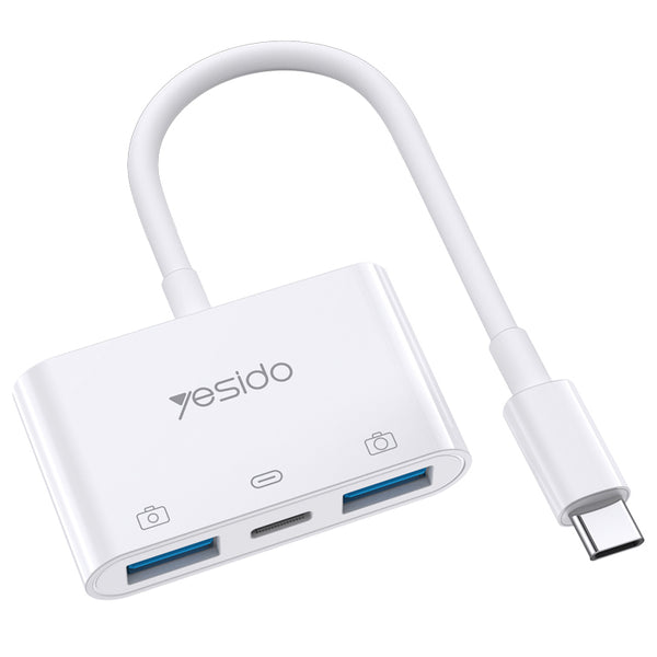 Yesido Type-C To USB 3.0 & PD Quick Charger - iCase Stores