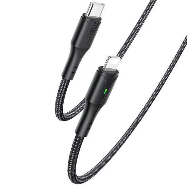 Yesido Type-C To Lightning Data Sync Charging Cable 1.2M - iCase Stores