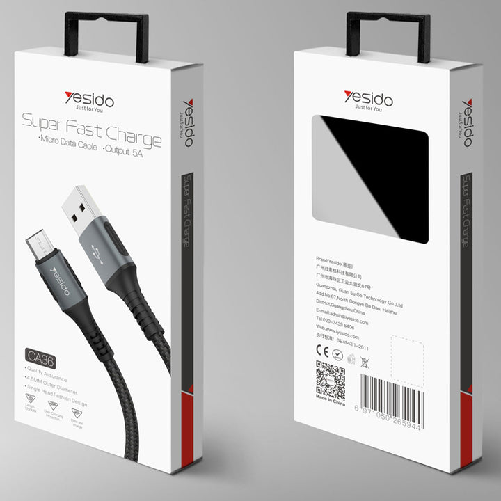 Yesido Super Fast Charger 5A - iCase Stores