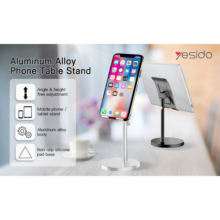 Yesido Adjustable Desktop Holder For Phones & Tablets - iCase Stores