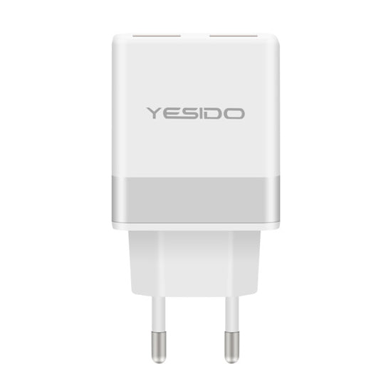 Yesido 2 USB Port Wall Travel Charger 2.4A - iCase Stores