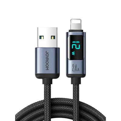 Joyroom Prism Series Digital Display Fast Charging Data Cable 2.4A / 1.2m - iCase Stores
