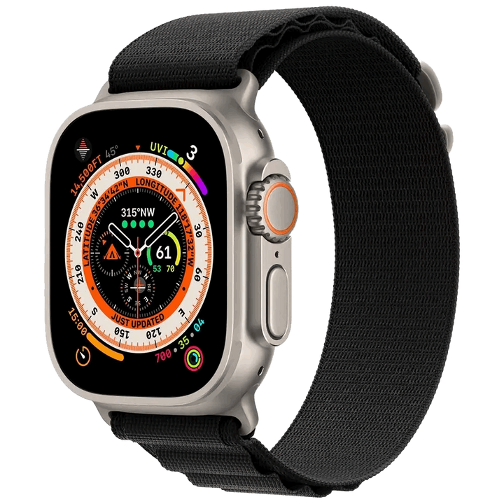 Alpine Loop Apple Watch Band - Black - iCase Stores