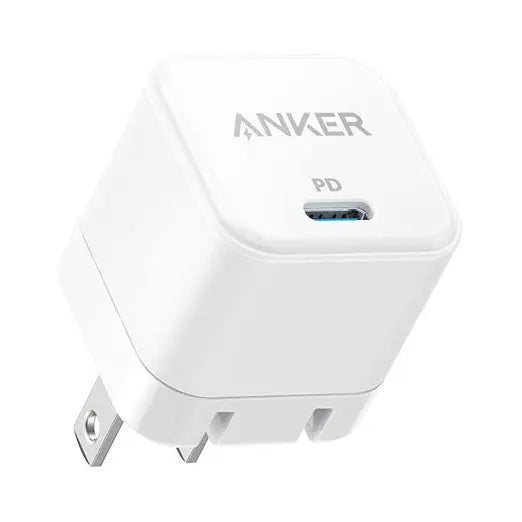 Anker 20W USB C Fast Charger with Foldable Plug, PowerPort III 20W Cube Charger, 1 Pack (Cable Not Included) - iCase Stores