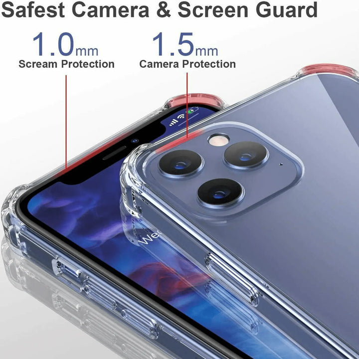 Anti-Shock Clear Protective Case - iCase Stores