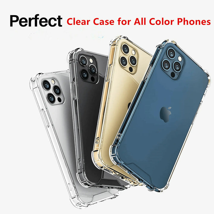 Anti-Shock Clear Protective Case - iCase Stores