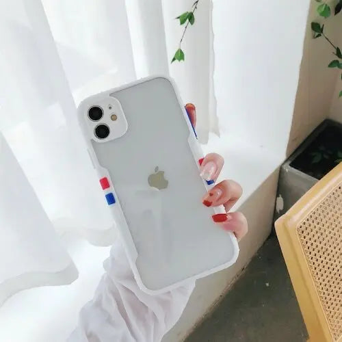 Anti-Slip Transparent Shockproof Case - iCase Stores