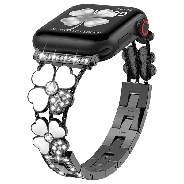 Bling Diamond Jewelry Metal Bracelet Band for Apple Watch - iCase Stores