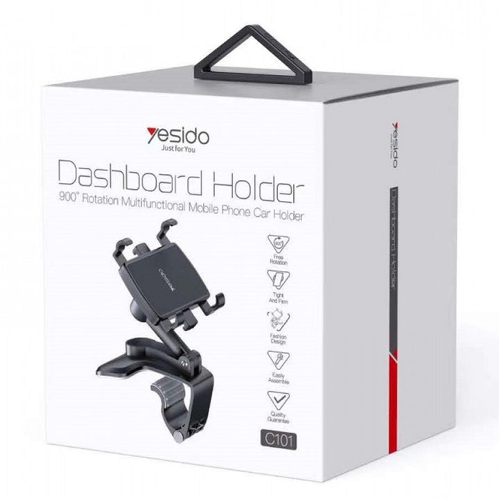 Yesido Rotation Multifunctional Dashboard Car Holder - iCase Stores