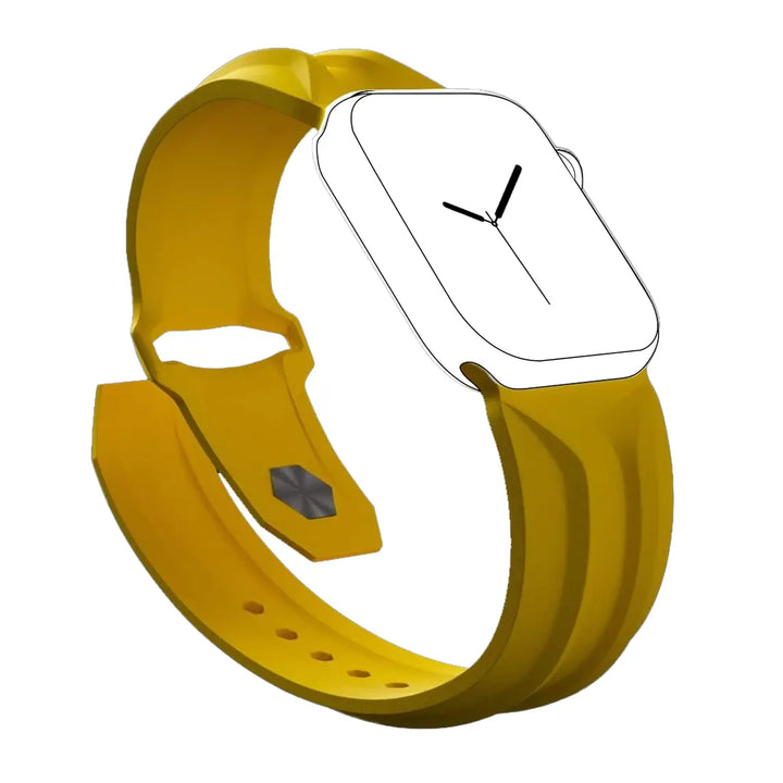 CYPER BAND Strap for Apple Watch - Yellow - iCase Stores