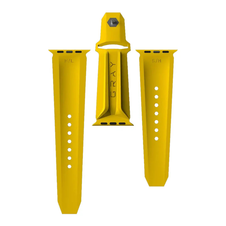 CYPER BAND Strap for Apple Watch - Yellow - iCase Stores