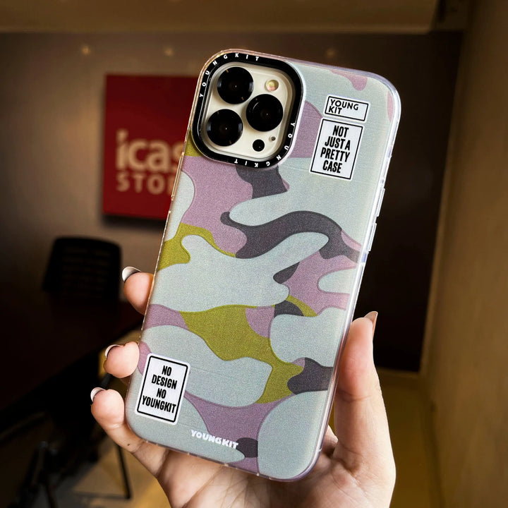 Camouflage Printed YoungKit Case - iCase Stores