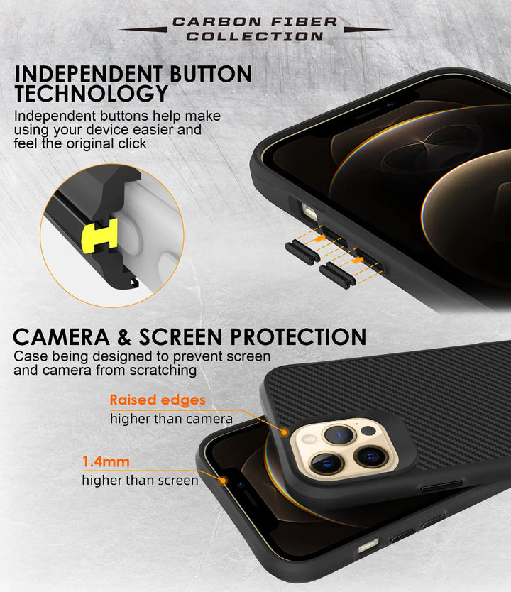 Carbon Fiber Protection Case - iCase Stores