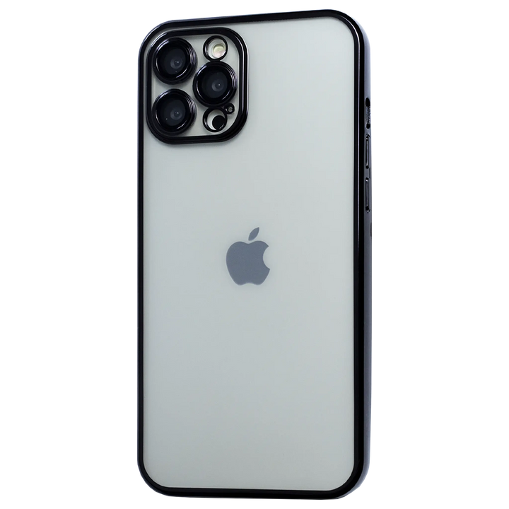 Clear Luxury Plated Silicone Case - iCase Stores