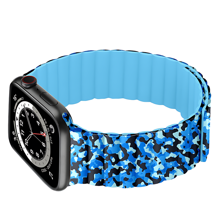 Silicone Print Patterns Watch Band For Apple Watch - iCase Stores