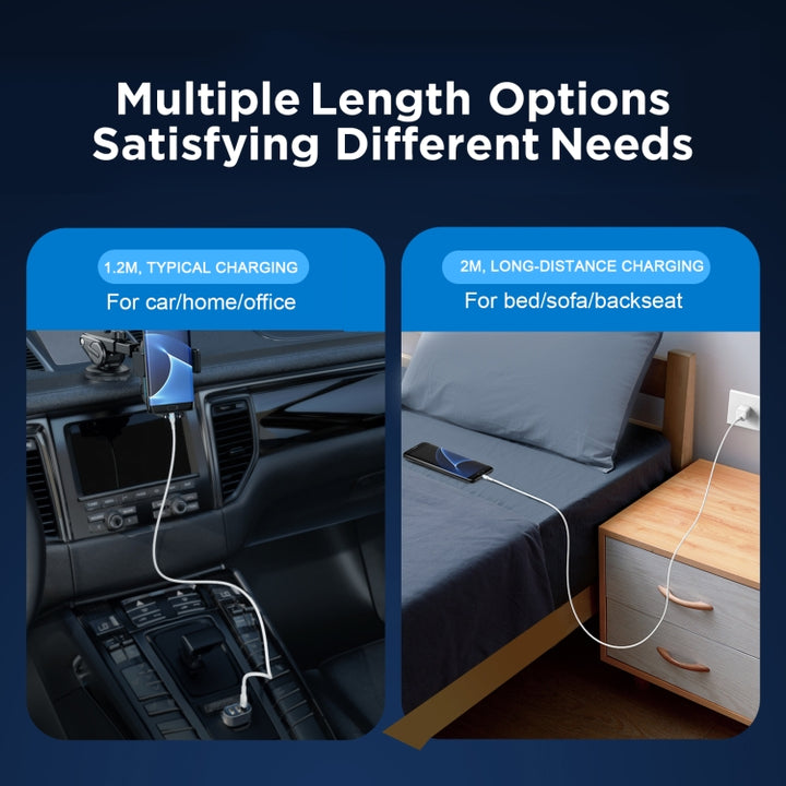 Joyroom Fast Charging Data USB to Micro Cable 2m / 2.4A - iCase Stores