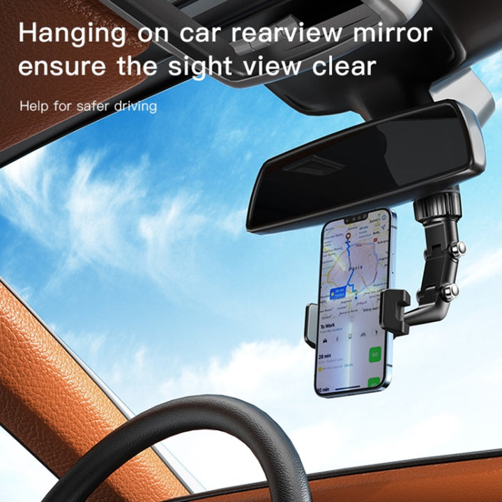 Yesido Multifunctional Car Rear View Mirror Phone Holder - iCase Stores