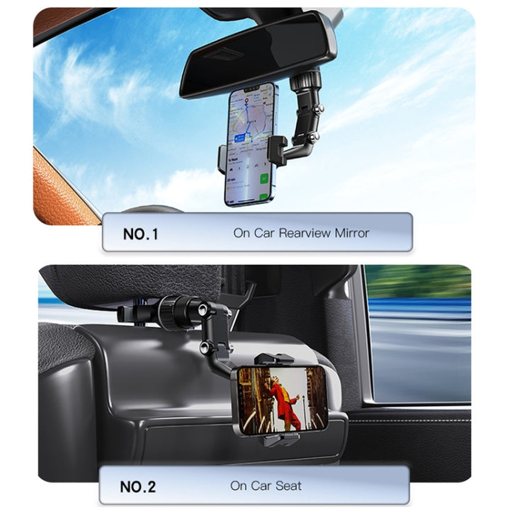 Yesido Multifunctional Car Rear View Mirror Phone Holder - iCase Stores