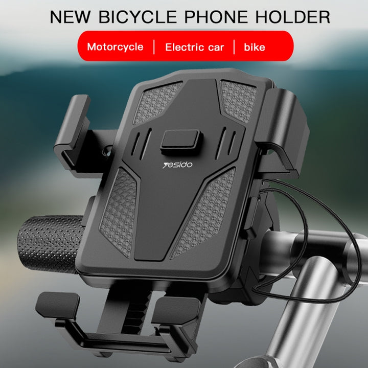 Yesido Mobile Bike Holder 360 Degree Rotation Easy Using High Quality Adjustable Anti-Vibration - iCase Stores