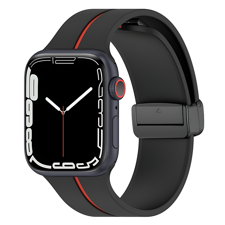 Premium Silicone Band with Magnetic Buckle for Apple Watch - iCase Stores