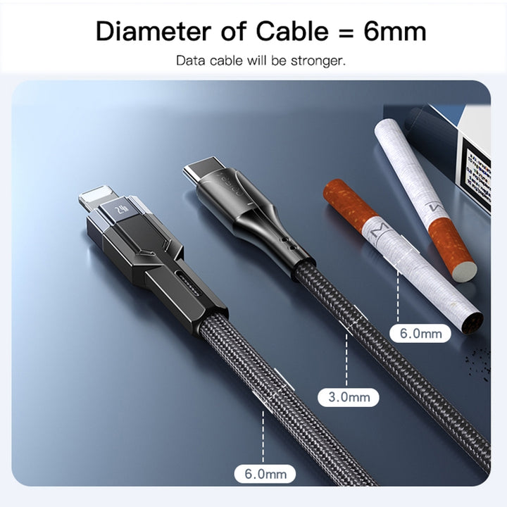 Yesido Data Transfer & Charge Cable 2.4A - iCase Stores