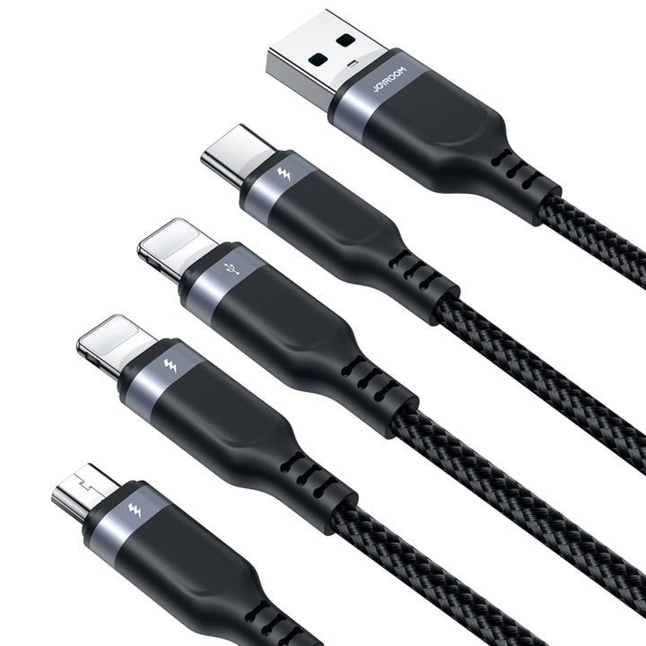 Joyroom 4 in 1 Charging Data Cable 3.5A / 1.2m - iCase Stores