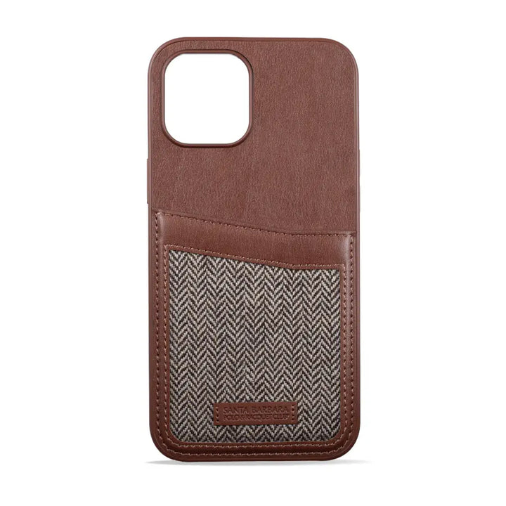 Fabric and Genuine Leather Case - iCase Stores