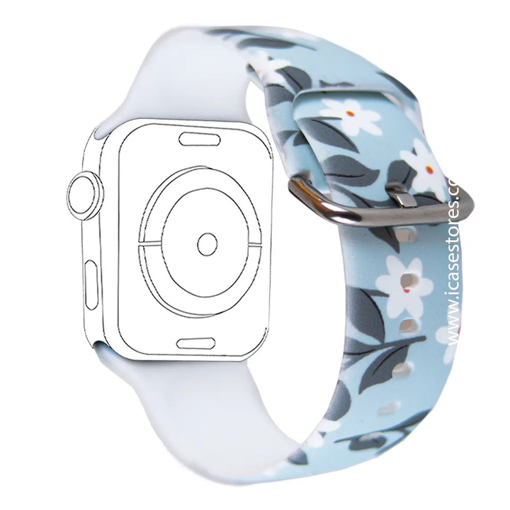 Flowers Band Strap for Apple Watch - iCase Stores