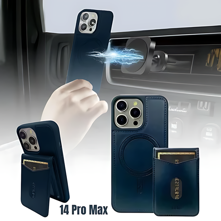 DDU Magnetic Phone Case with Detachable Card Holder - iCase Stores