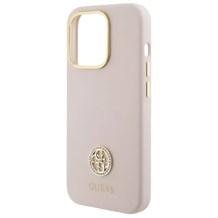 Guess Silicone Case With 4G Strass Logo Case - iCase Stores
