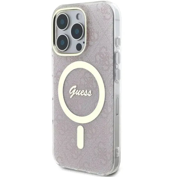 Guess MagSafe 4G Design HD Printing PC & TPU Case