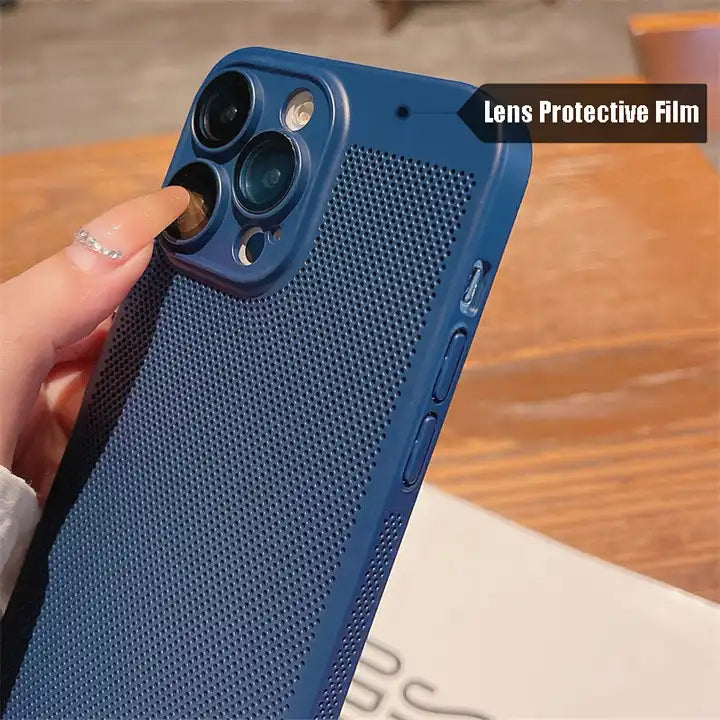 Ultra-thin Heat Dissipation Case with Camera Lens - iCase Stores