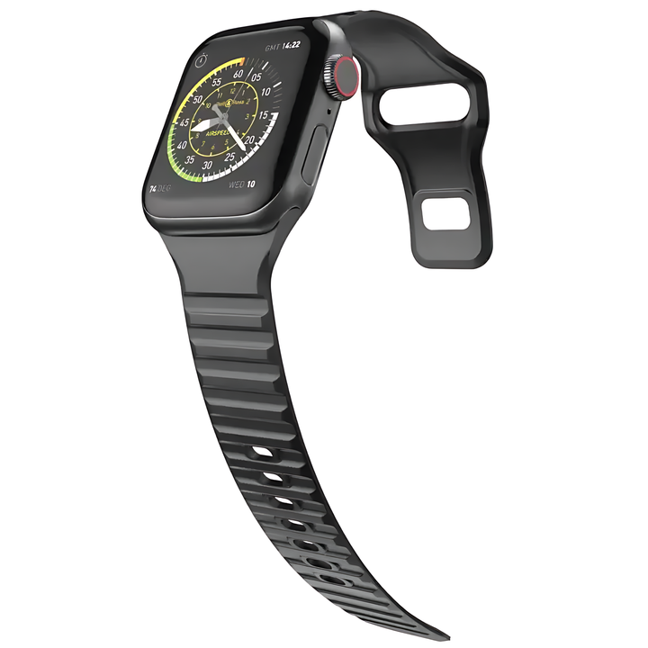 Reverse Buckle Silicone Watch Strap For Apple Watch - iCase Stores