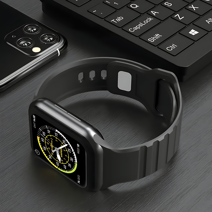 Reverse Buckle Silicone Watch Strap For Apple Watch - iCase Stores