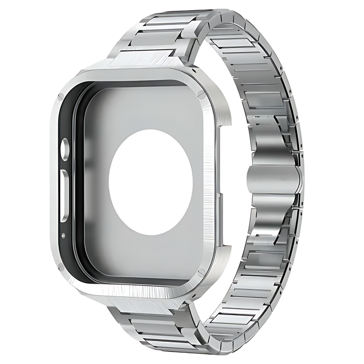 Premium Metal Case with Metal Band For Apple Watch - iCase Stores