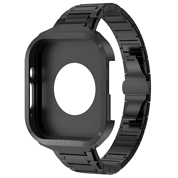 Premium Metal Case with Metal Band For Apple Watch - iCase Stores