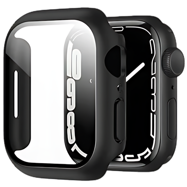 LanBi 3D Curved Tempered Glass Screen Protector Full Case For Apple Watch