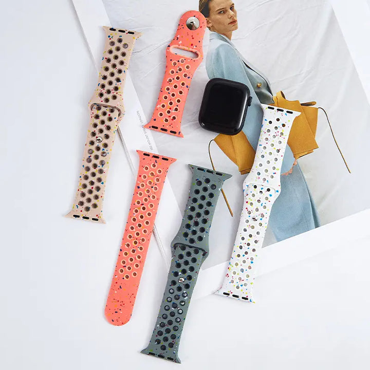 Sport Smart Soft Silicone Watch Strap for Apple Watch - iCase Stores