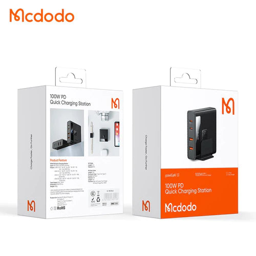 Mcdodo 4-Port PD Quick Charging Station 100W - iCase Stores