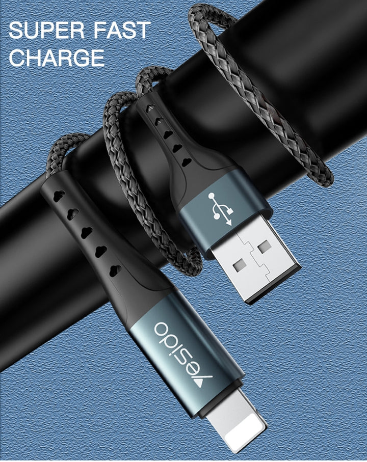 Yesido Charging Data Cable 1.2m - iCase Stores